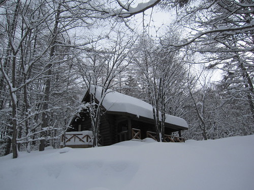 屋根も雪がたっぷり。。。別荘地 by Poran111