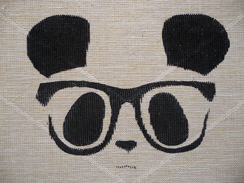 Geek Chic Panda Door Mat