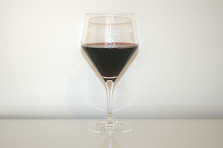 10 - Zutat trockener Rotwein / Ingredient dry red wine
