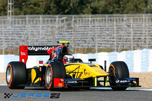 Stephane Richelmi test GP2 Circuito de Jerez 2013