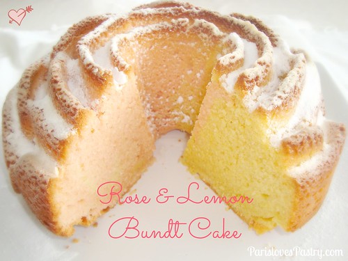 Rose & Lemon Bundt Cake