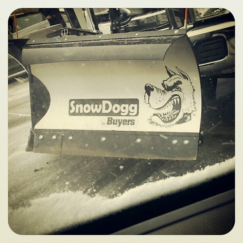What I notice while waiting for gas... #Blizzard2013 #snow #BlizzardPrep #coolplow #dogs