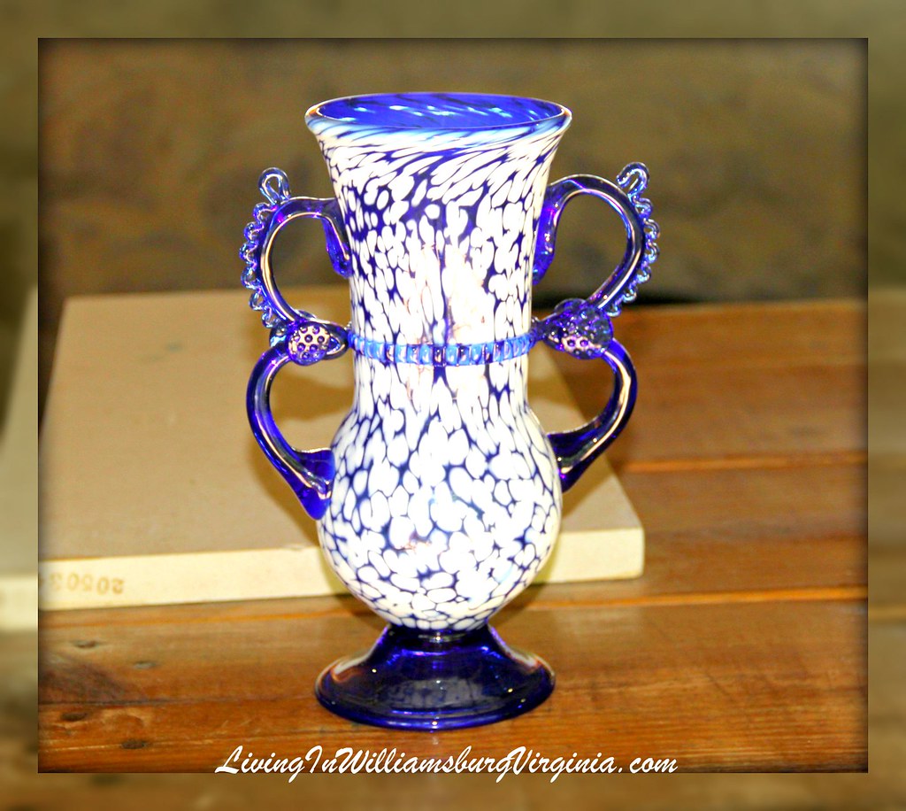 Glass House Vase