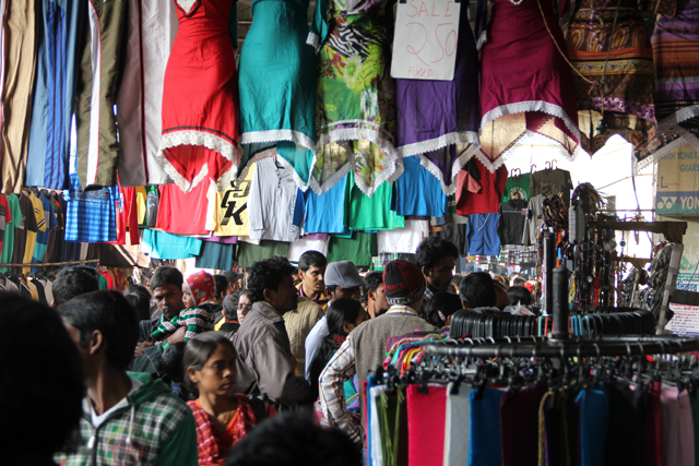 Serious shopping in Kolkata
