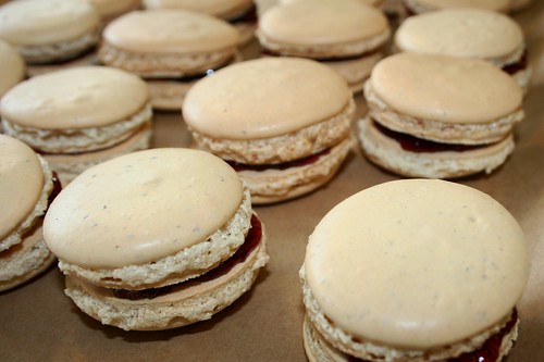 Peanut Butter and Jelly Macaroons at @MontclairBread
