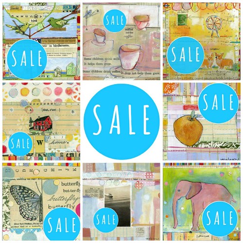 my first annual midwinter blues sale!