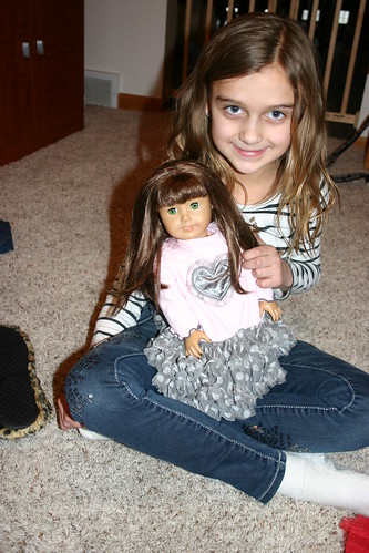 Karli and her doll
