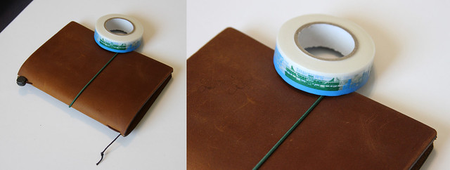 Midori Star Notebook With Tape