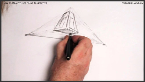 learn how to draw three point perspective 006