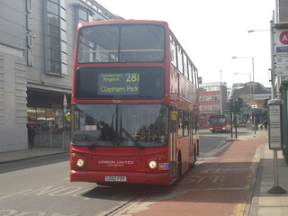 London United TA281 on Route 57