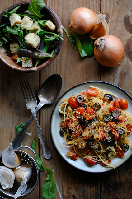 Tomato and Olive Pasta