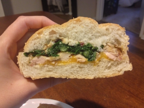 Baked Turkey Sandwich