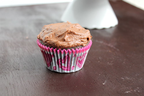 Chocolate Cupcakes with Chocolate Buttercream Frosting