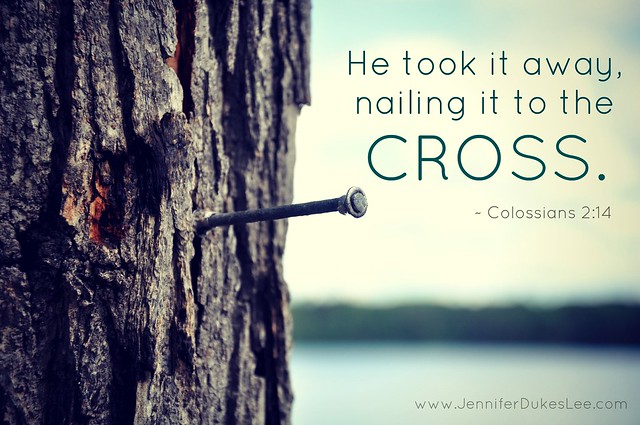 nailed to cross