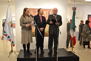Inauguración de la exposición “Caleidoscopio de mi Imaginario” del Maestro Julio Carrasco Bretón