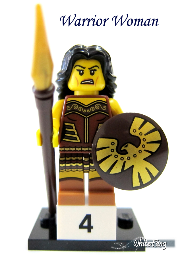 NEW LEGO MINIFIGURES SERIES 10 71001 Warrior Woman 