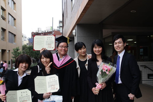 After my graduation ceremony (March 26, 2013)