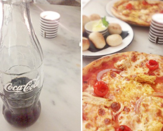 coke+pizza