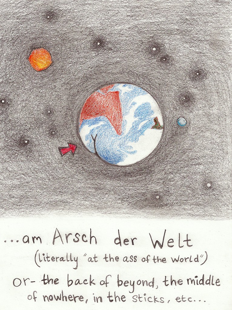 Daily Deutsch: Am Arsch der Welt