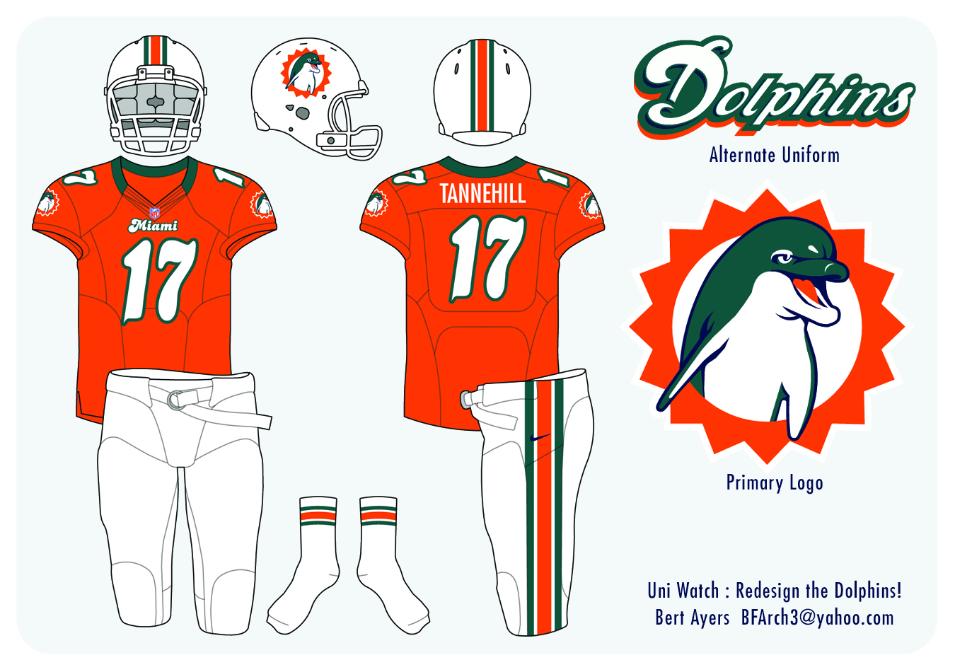Uni Watch readers redesign the Dolphins - ESPN - Fandom - ESPN