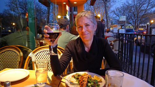 Tapas the World, Tricia at dinner