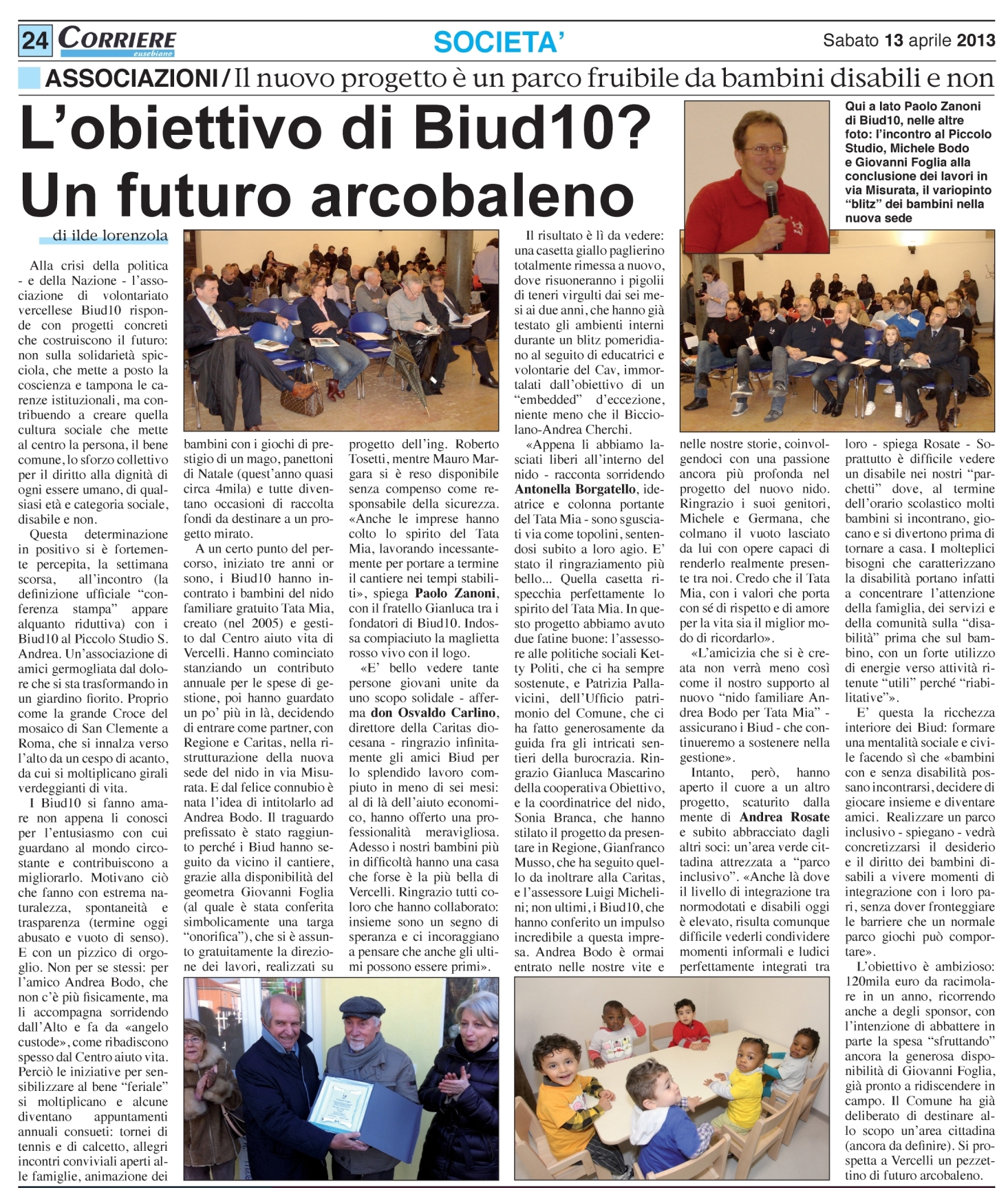 Corriere Eusebiano 13-04-2013