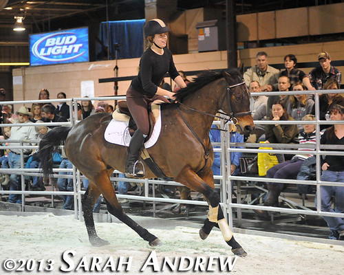 Suave Jazz and Katie Klenk at the Maryland Horse World Expo
