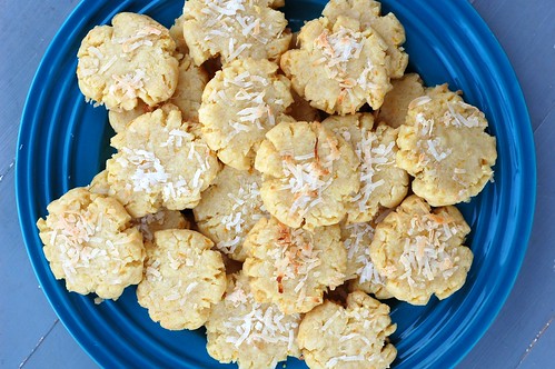 Vegan Mandarin Coconut Cookies by Eve Fox, Garden of Eating blog, copyright 2013