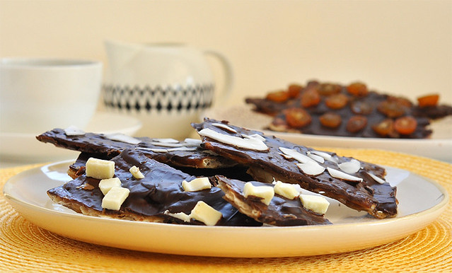 Caramel Chocolate Matzoh Crunch
