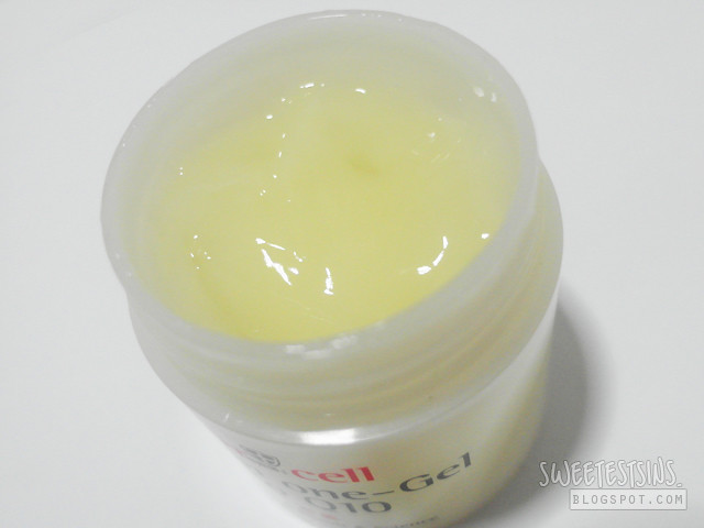 dr cell all in one gel co q10 swatch