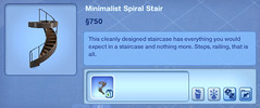 Minimalist Spiral Stair