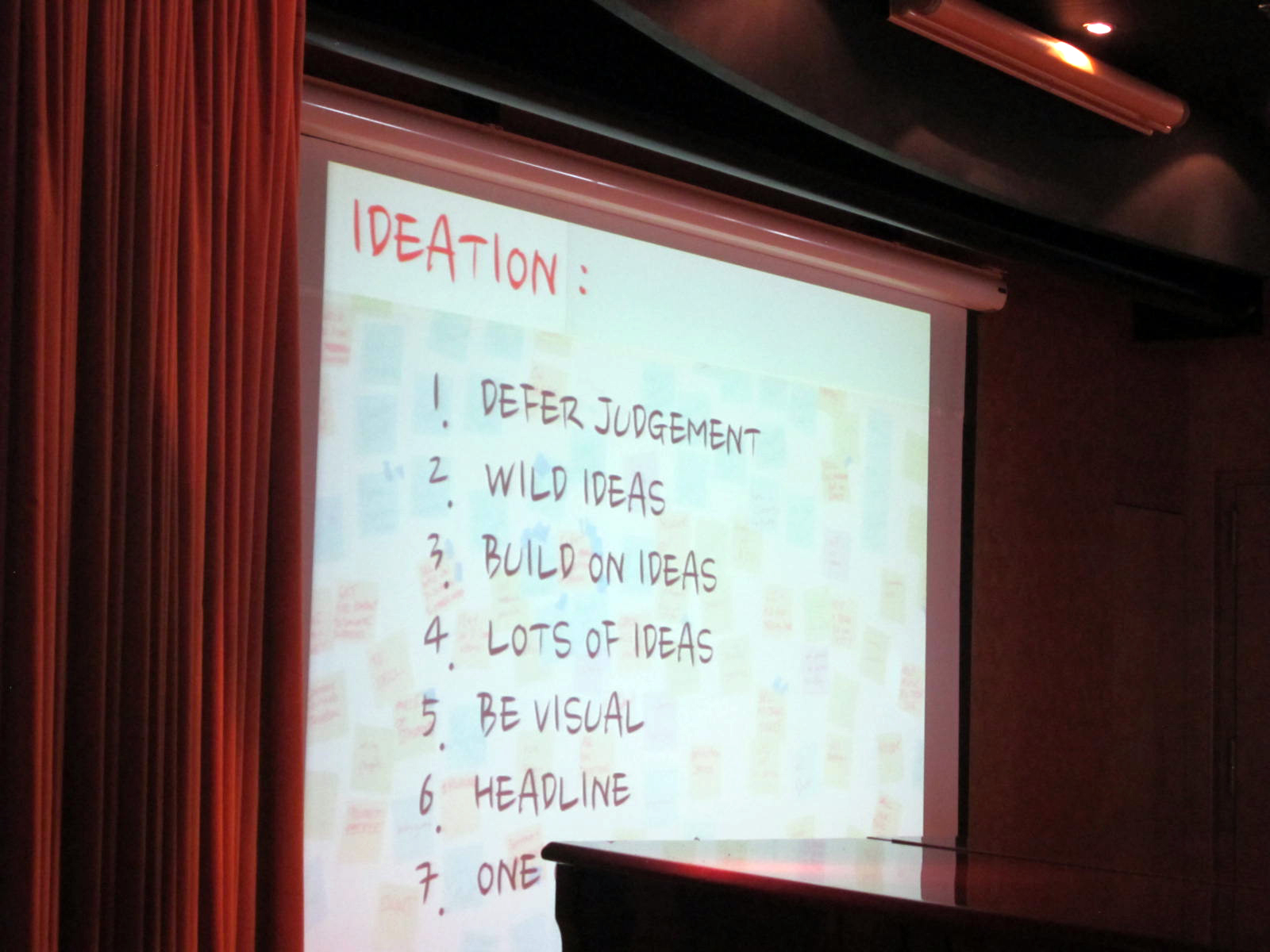 the rules of brainstorming