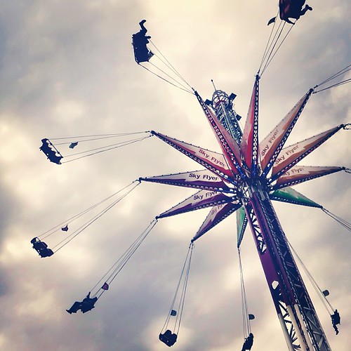 The #skyflyer at @rodeohouston #carnival #hlsr #reliant #rodeo #instagramhtx #rodeohouston #houston #2013