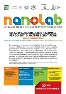 Nanolab Le nanoscienze nel laboratorio scolastico