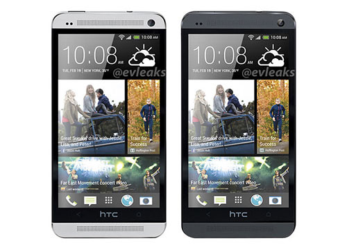 HTC One Black and White