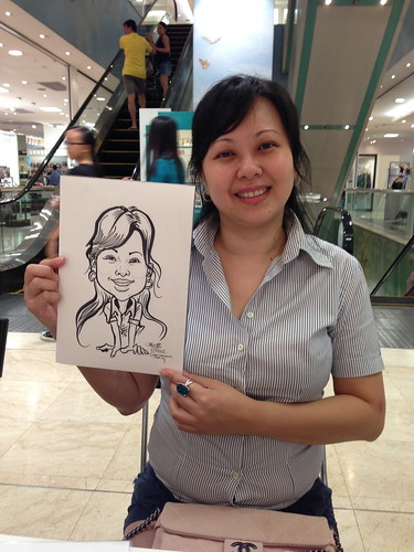 caricature live sketching for Takashimaya Good Friday Special - 16