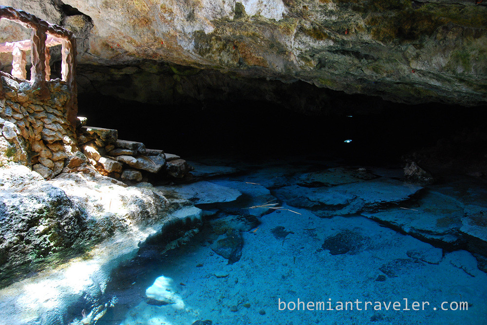 the swimming hole cave at Ogtong Cave Bantayan Philippines (2)