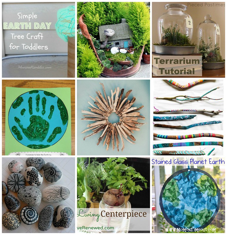 earth day, crafts, earth day crafts, kids crafts, natural ctafts
