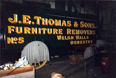J.E. Thomas and Sons, trailer for a steam road wagon