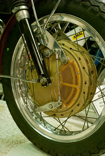 NMM A georgeous Fontana front brake, cast in magnesium alloy. by John Gulliver