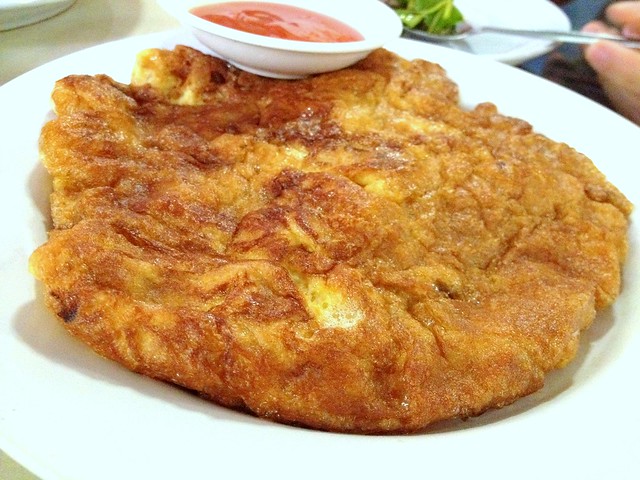 Fried Omelet with Minced Pork