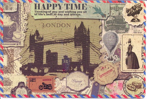 Happy Time Postcard
