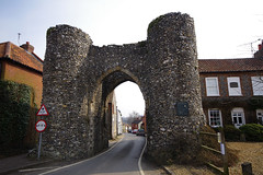Castle Acre's castle, Norfolk