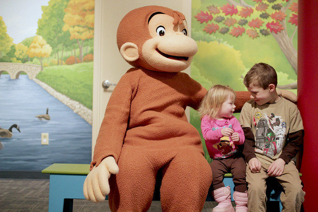 Children's Museum Rochester for Breakfast with Curious George