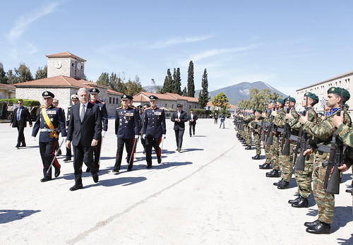 Ομιλία στην τελετή εορτασμού του Αγίου Γεωργίου στη Σχολή Πεζικού στη Χαλκίδα (23/04/12)