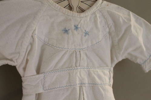 vintage nightgown detail