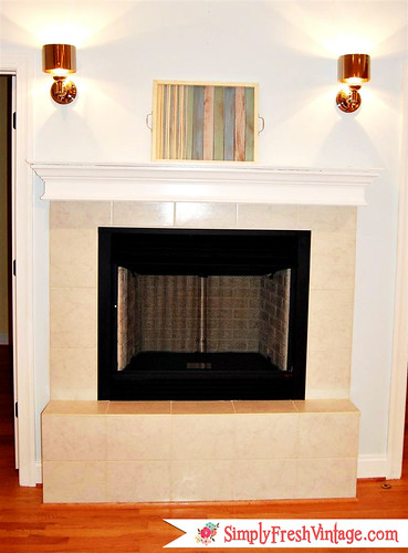 Fireplace ... SimplyFreshVintage.com