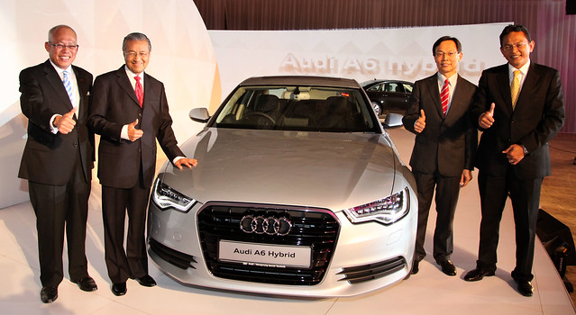 The all new Audi A6 Hybrid
