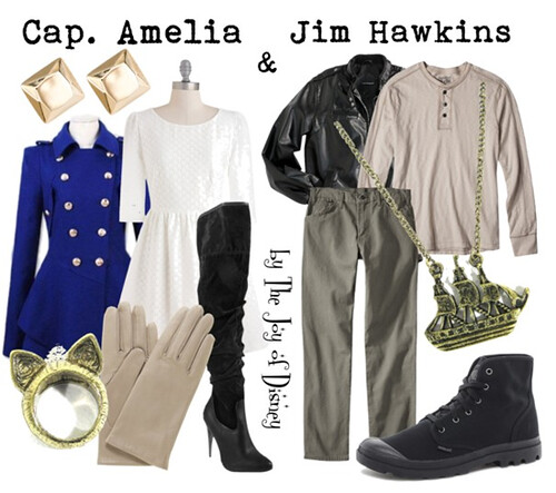 Captain Amelia & Jim Hawkins