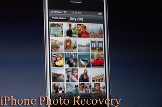iPhone photo recovery